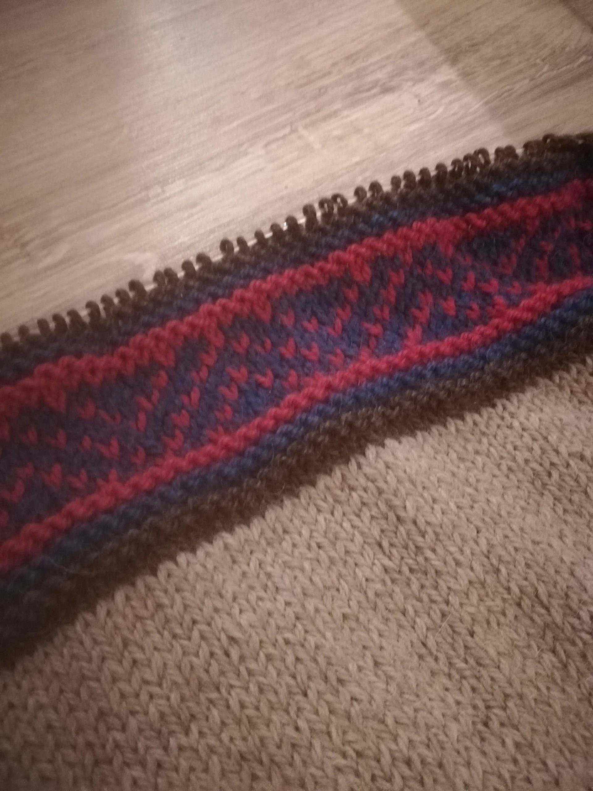 tricot poncho